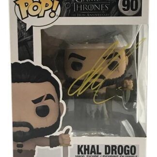 Jason Momoa as Khal Drogo in Game of Thrones - signed funko pop #90 - with COA