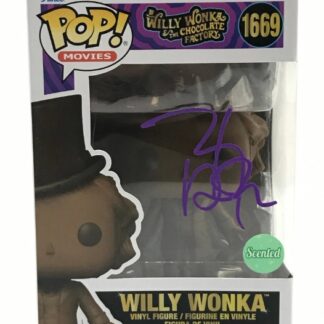 Johnny Depp as Willy Wonka in Charlie and the Chocolate Factory - signed funko pop #1669 - with COA