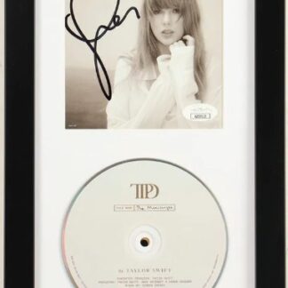 Taylor Swift - signed and framed CD (The Manuscript) presentation piece - with COA