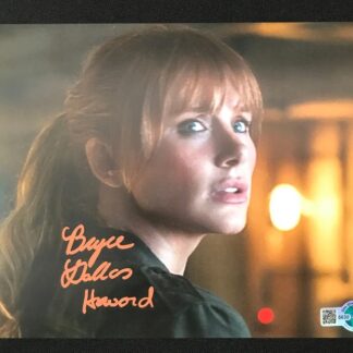 Bryce Dallas Howard - signed 10"x8" photo with COA