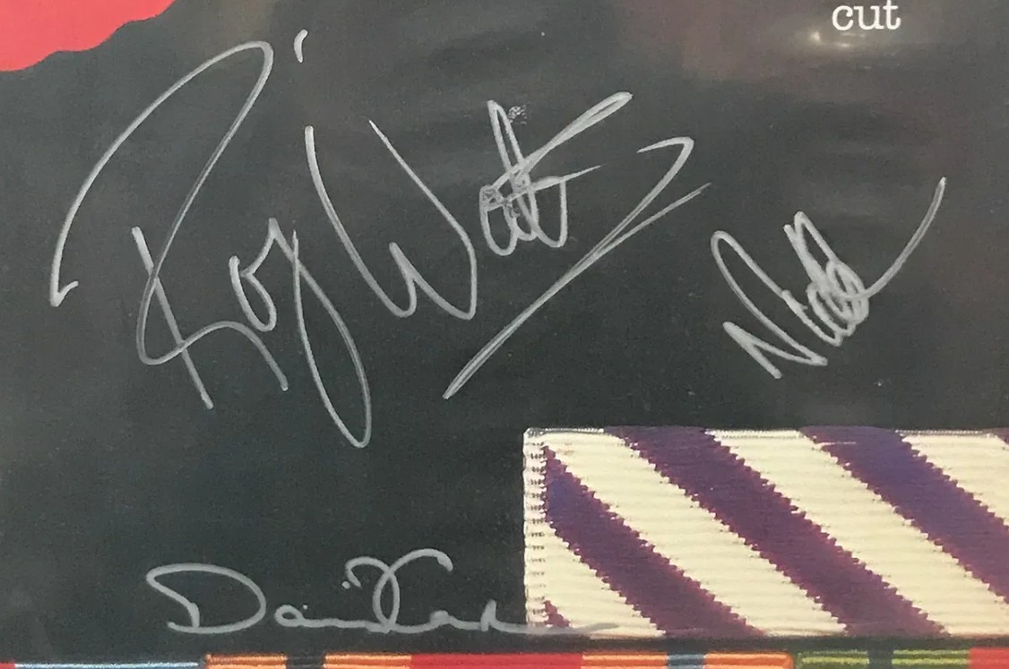 Pink Floyd - signed album The Final Cut