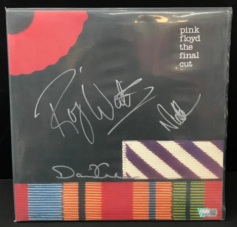 Pink Floyd - signed album The Final Cut