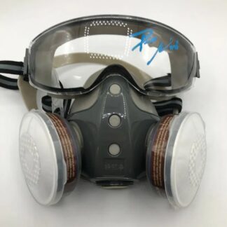 Dean Norris: Breaking Bad - signed gas mask - with COA