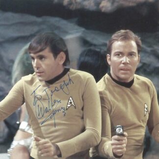 Walter Koenig as Pavel Chekov in Star Trek - signed 10"x8" photo with COA