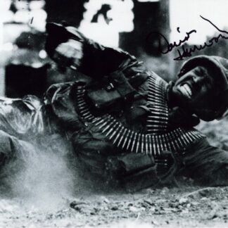 Dorian Harewood as Eightball in Full Metal Jacket - signed 10"x8" photo with COA