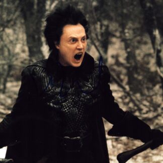Christopher Walken as the Headless Horseman in Sleepy Hollow - signed 10"x8" photo with COA