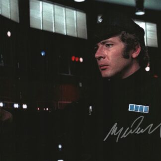 Malcolm Weaver as Imperial Officer in Star Wars: Episode IV – A New Hope - signed 10"x8" photo with COA