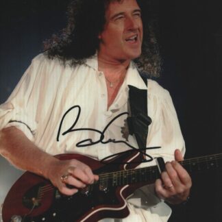 Brian May: guitarist of Queen - signed 10"x8" photo with COA