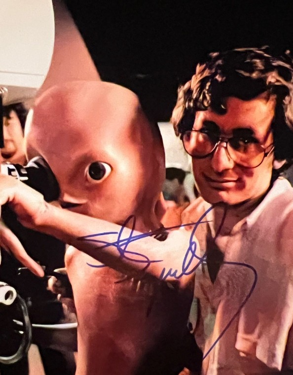 Steven Spielberg director of Close Encounters of the Third Kind - signed 10"x8" photo with COA