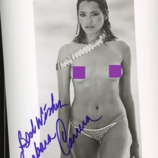 Barbara Carrera - signed 10"x8" photo with COA