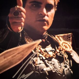 Joaquin Phoenix as Commodus in Gladiator - signed 10"x8" photo with COA
