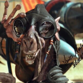 Lewis Macleod: Sebulba in Star Wars Episode I: The Phantom Menace (1999) – signed 10"x8" photo with COA