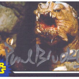 Paul Burke: Star Wars – signed trading card with COA
