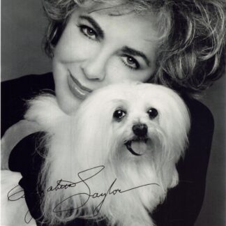 Elizabeth Taylor – signed 10"x8" photo with COA