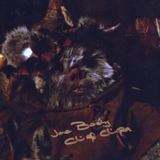 Jane Busby: Ewok in Star Wars – signed 10"x8" photo with COA