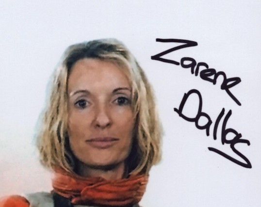 Zarene Dallas as Zal Dinnes in Rogue One: A Star Wars Story - signed 10"x8" photo with COA