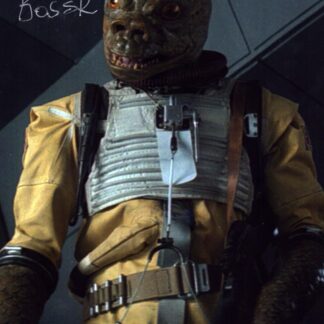 Alan Harris as Bossk in The Empire Strikes Back - signed 10"x8" photo with COA
