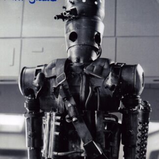 Bill Hargreaves, Star Wars robot creator - signed 10"x8" photo with COA