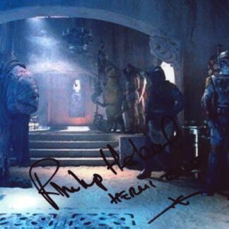 Philip Herbert as Hermi Odle in Return of the Jedi - signed 10"x8" photo with COA