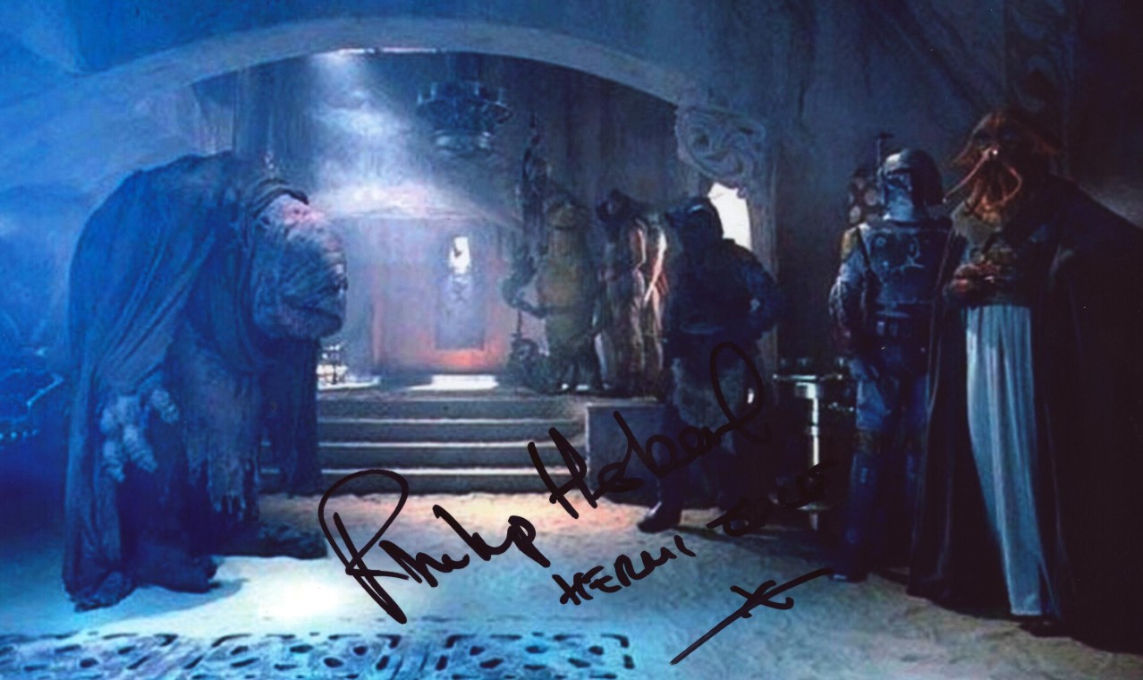Philip Herbert as Hermi Odle in Return of the Jedi - signed 10"x8" photo with COA