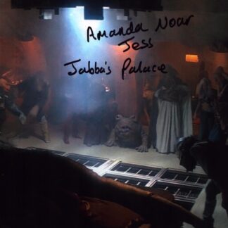 Amanda Noar as Dancer Jess in Return of the Jedi - signed 10"x8" photo with COA