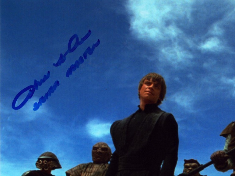 Julius LeFlore as Stormtrooper in Star Wars: A New Hope - signed 10"x8" photo with COA