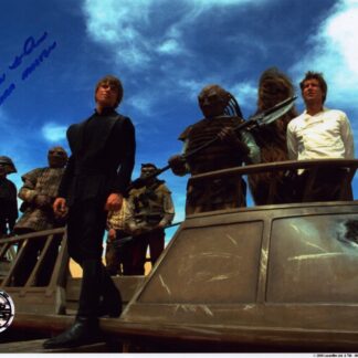 Julius LeFlore as Stormtrooper in Star Wars: A New Hope - signed 10"x8" photo with COA