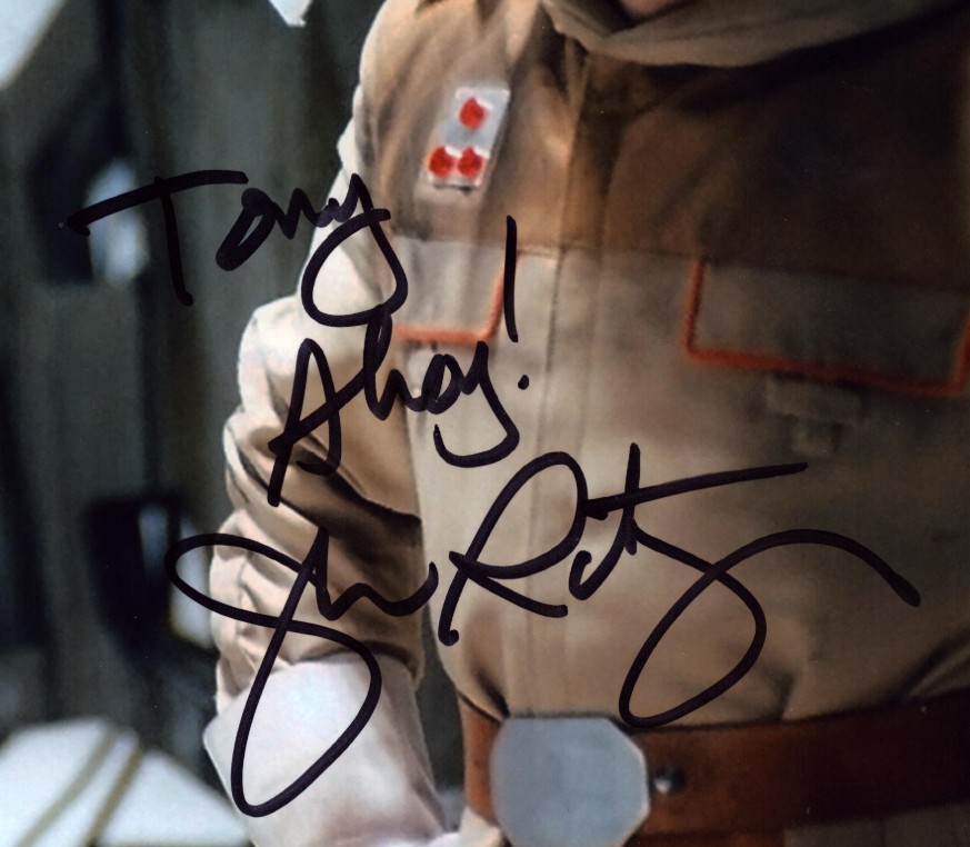 John Ratzenberger as Major Bren Derlin in The Empire Strikes Back - signed 10"x8" photo with COA