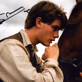Jeremy Irvine as Albert Narracott in War Horse - signed 8"x12" photo with COA