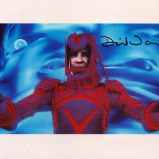 David Warner as Ed Dillinger / Sark in Tron - signed 10"x8" photo with COA