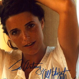 Karen Allen as Marion Ravenwood in Raiders of the Lost Ark (1981) - signed 10"x8" photo with COA
