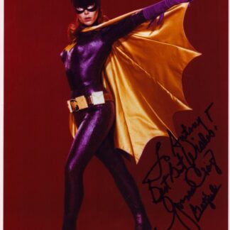 Yvonne Craig as Batgirl in Batman (1967) - signed 10"x8" photo with COA