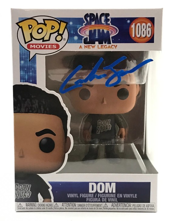 Cedric Joe as Dominick James in Space Jam A New Legacy - signed funko pop #1086 - with COA