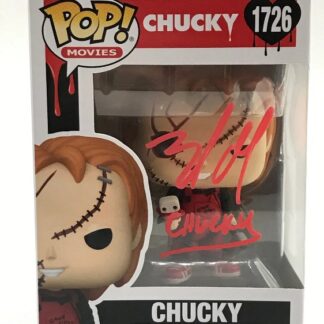 Brad Dourif as Chucky in Child’s Play - signed funko pop #1726 - with COA