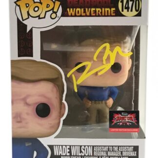 Ryan Reynolds as Wade Wilson in Deadpool - signed funko pop #1470 - with COA