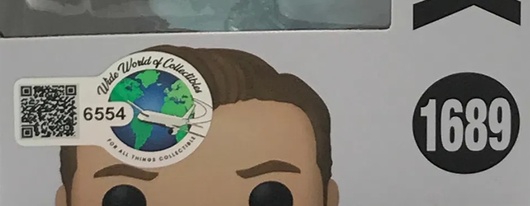 William Shatner as James T. Kirk in Star Trek - signed funko pop #1689 - with COA