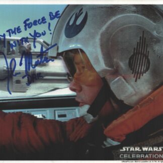 John Morton as Dak Ralter in Star Wars: The Empire Strikes Back (1980) - signed 10"x8" photo with COA