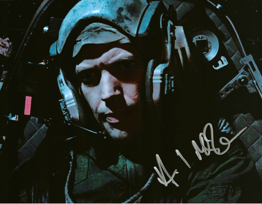 Hilton McRae as Rebel Officer in Star Wars: The Empire Strikes Back (1980) - signed 10"x8" photo with COA