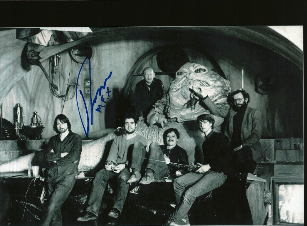 Phil Tippett, Visual Effects Supervisor in Star Wars - signed photo