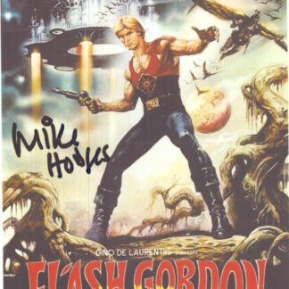 Mike Hodges: Flash Gordon (1980) Director - signed 10"x8" photo with COA