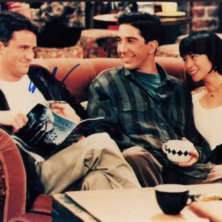 Matthew Perry as Chandler Bing in Friends - signed 10"x8" photo with COA