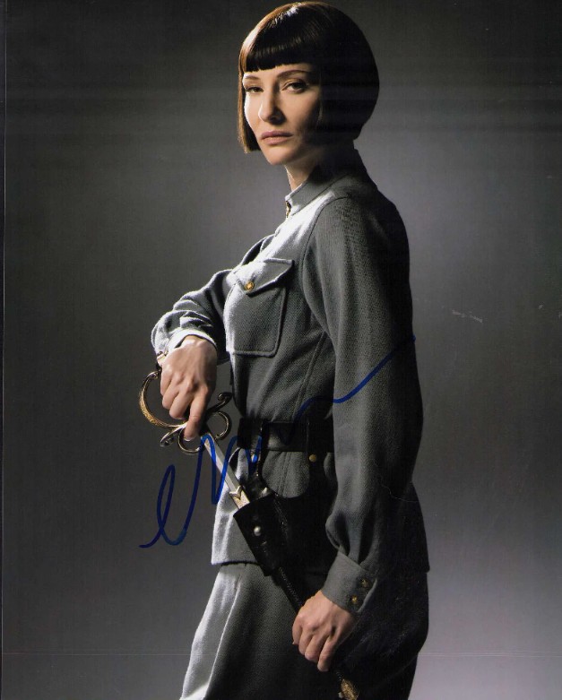 Cate Blanchett as Irina Spalko in Indiana Jones and the Kingdom of the Crystal Skull - signed 10"x8" photo with COA