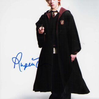 Rupert Grint as Ron Weasley in Harry Potter - signed 10"x8" photo with COA