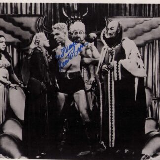 Buster Crabbe as Flash Gordon in Flash Gordon (1936) - signed 10"x8" photo with COA