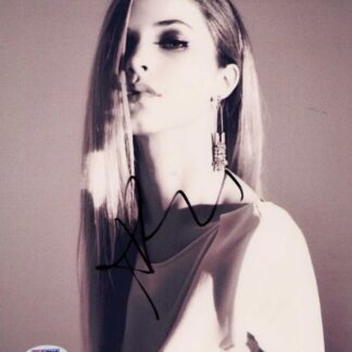 Alexis Knapp - signed 10"x8" photo with PSA DNA authentication