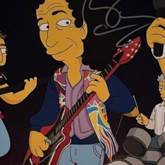 Brian May in The Simpsons - signed 10"x8" photo with COA