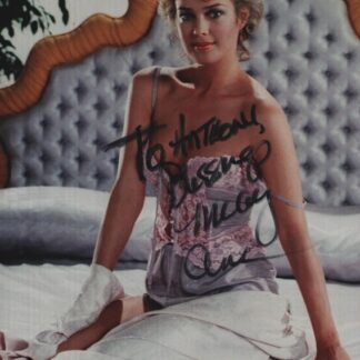 Melody Anderson - signed 10"x8" photo with COA