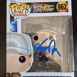 Michael J. Fox as Marty McFly in Back to the Future - signed funko pop #962 - with COA