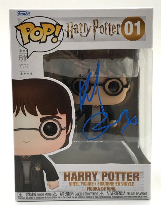 Daniel Radcliffe: Harry Potter - signed funko pop #01 - with COA