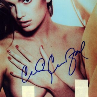 Cindy Crawford – signed 10"x8" photo with COA